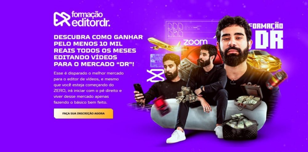 Edição de VSL e anúncios