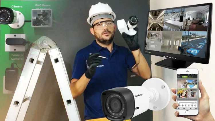 Curso profissionalizante de instalação de câmeras CFTV