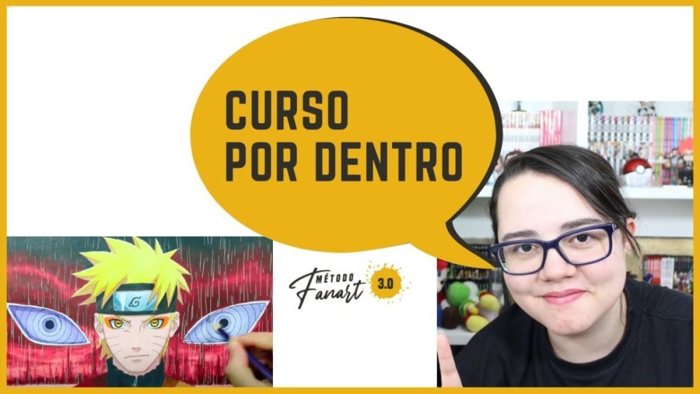 Curso de Design, Desenho, Anime, Mangá e Fanart