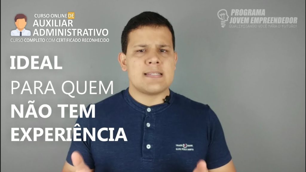 Curso profissional de auxiliar administrativo
