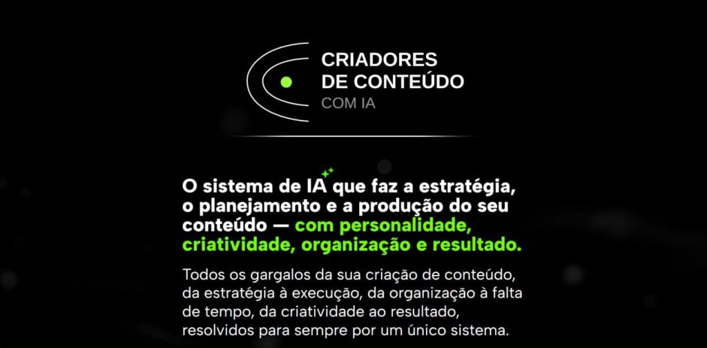 Curso de conteúdo com IA