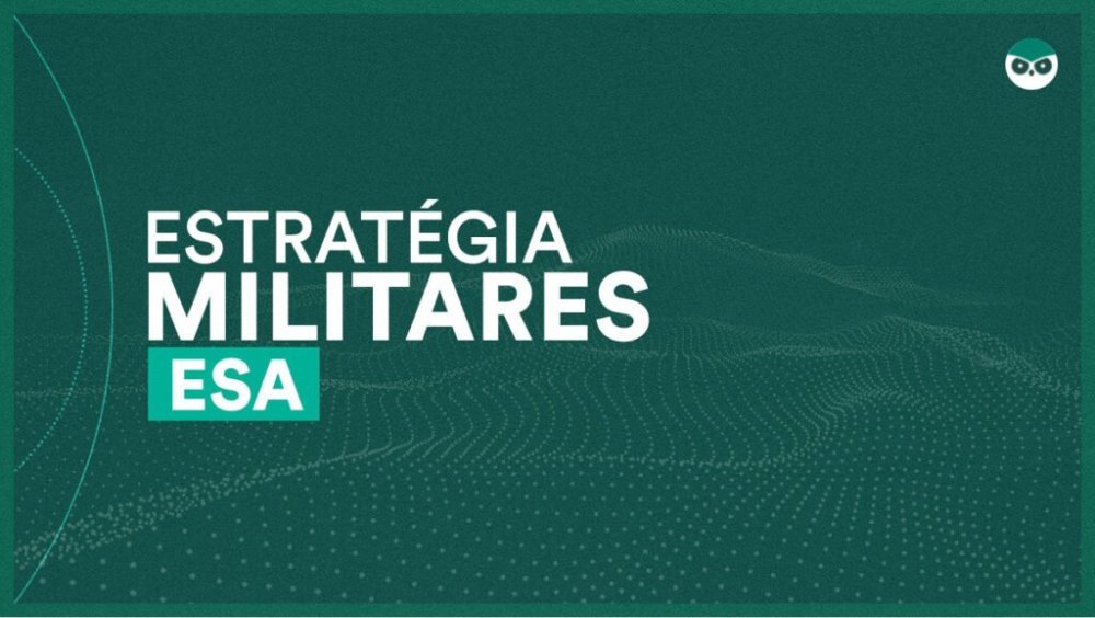 Curso extensivo para ESA da Estratégia Militares