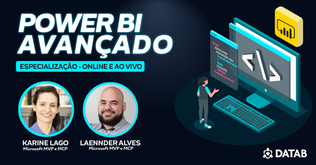 Curso de Power BI de Laennder Alves e Karine Lago