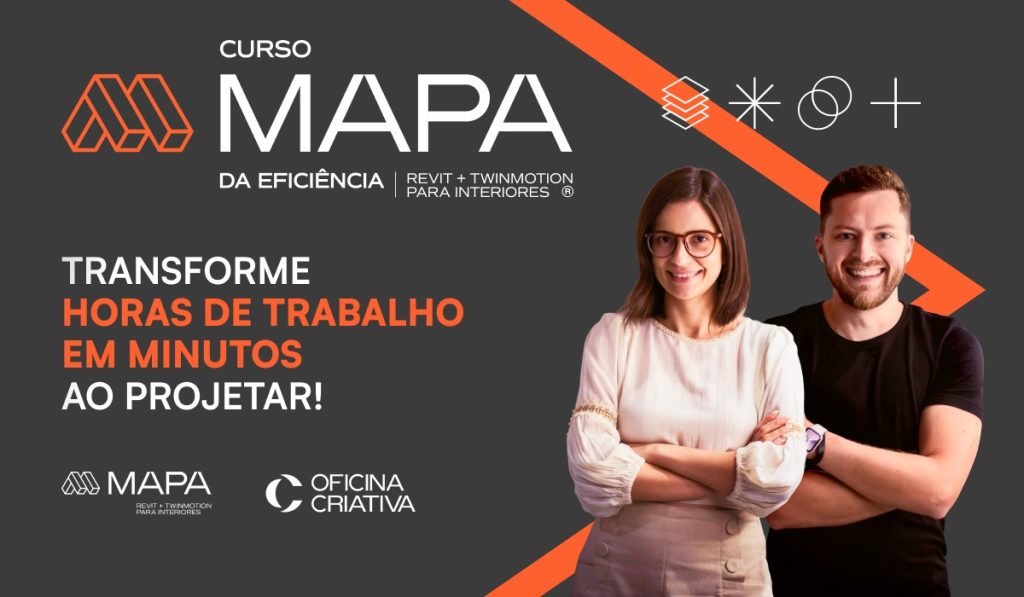 Curso de Revit e Twinmotion para design de interiores da Oficina Criativa