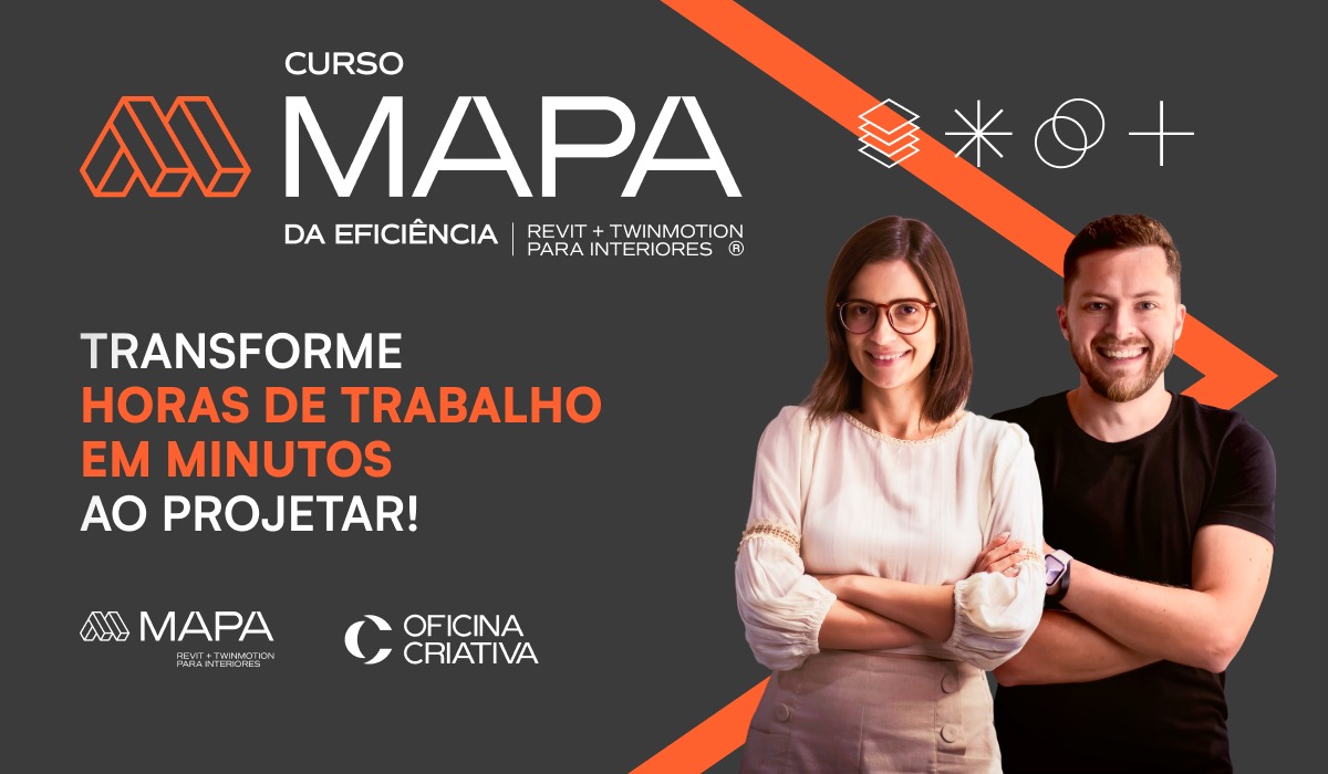 Curso de Revit e Twinmotion para design de interiores da Oficina Criativa
