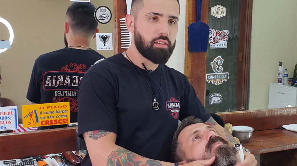 Curso de barbeiro, 100% Barba - Lucas Rosera