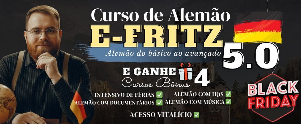 Curso de Alemão E-Fritz 5.0 - E-Fritz Editora