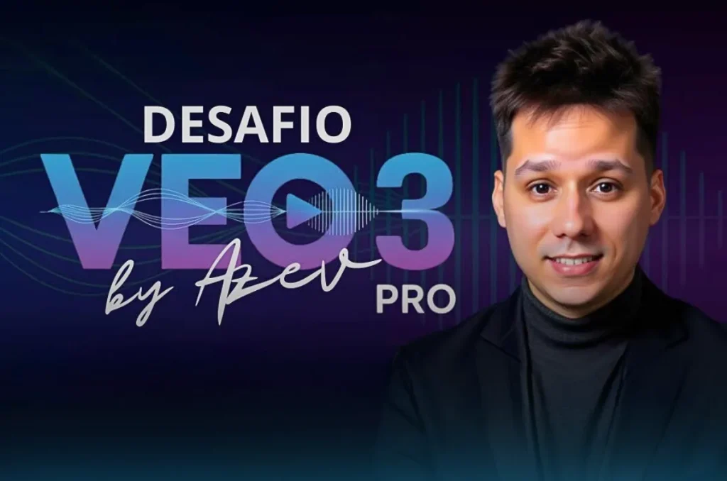 Curso de criação de vídeos com I.A e VEO 3 de Azev