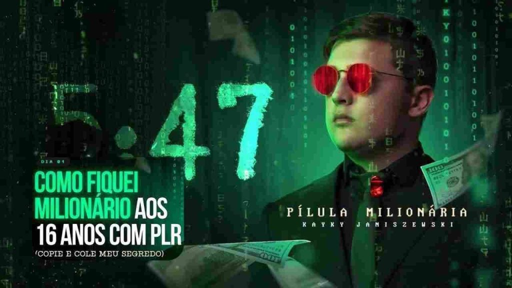 Curso de PLR e Marketing, Pílula Milionária - Kayky Janiszewski