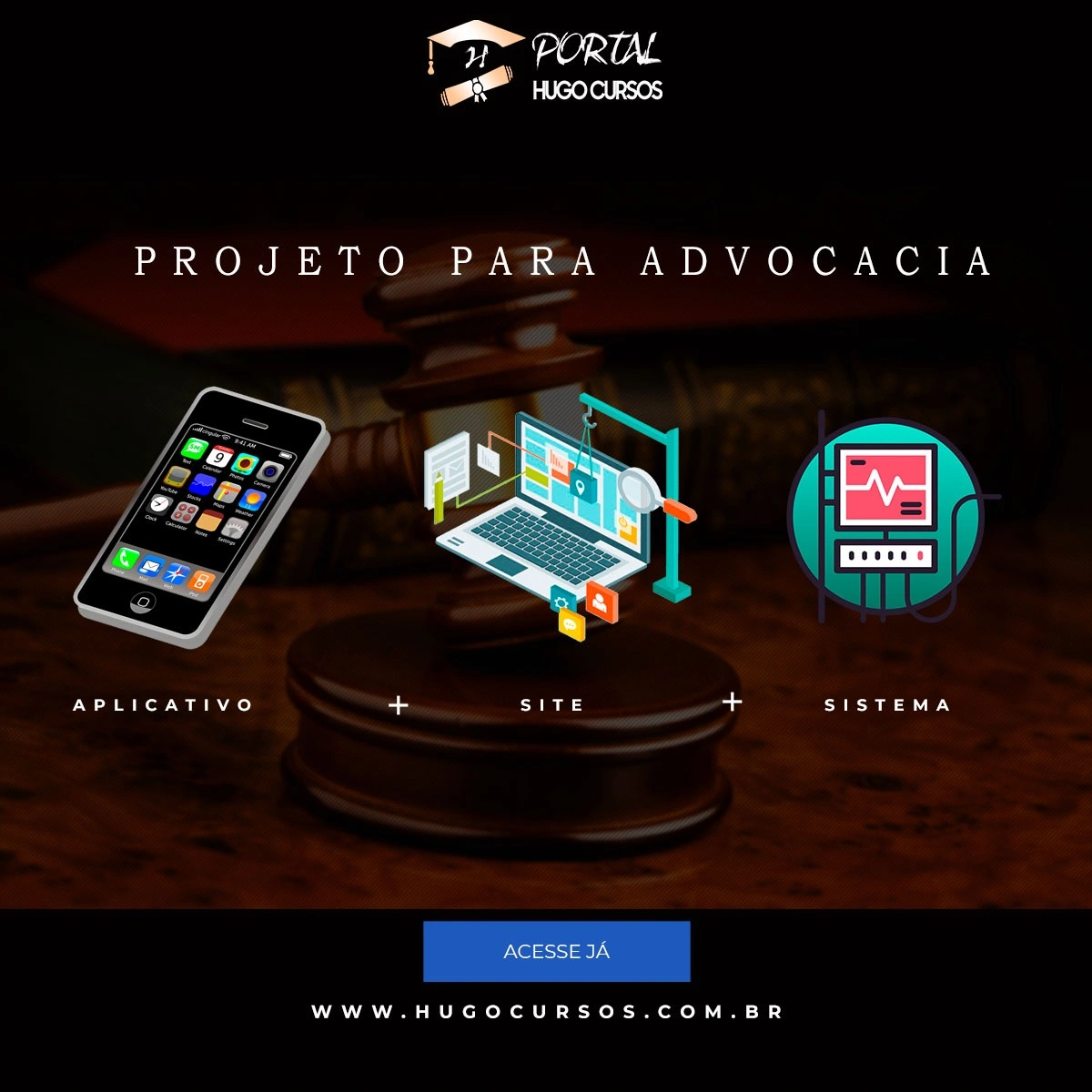 Curso de Projeto para Advocacia - Hugo Cursos