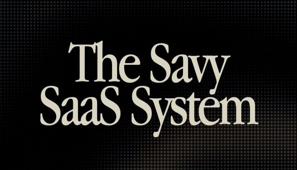 Curso sobre SaaS, The Savvy SAAS System - Matt C Milne