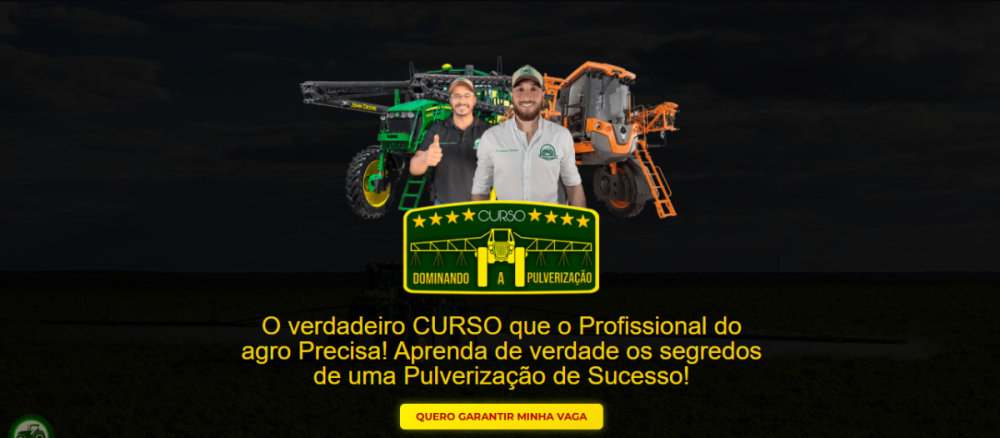Curso de Pulverização Agrícola, Dominando a Pulverização - Clube do Agro
