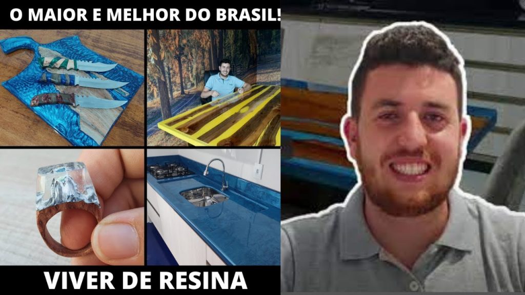Curso de Artesanato, Viver de Resina – Junior Cesar Alves