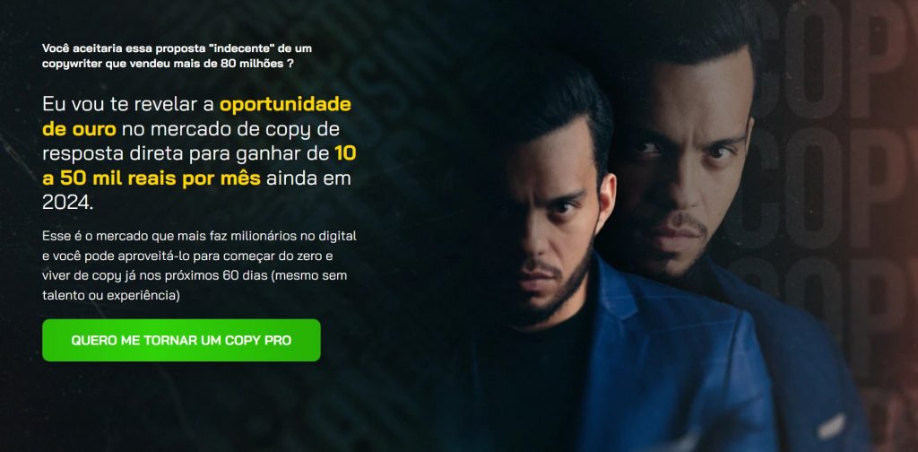 Formação Copy PRO - Tiago Filemon