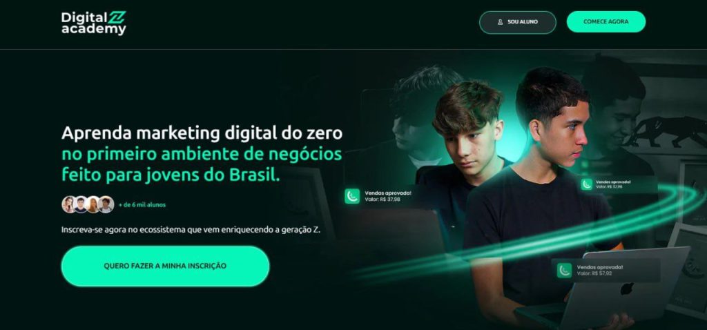 Jovem Empreendedor - Digitalz Academy