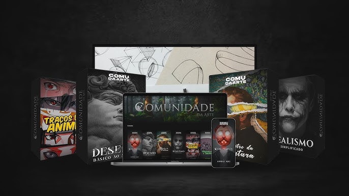 Pacote de Cursos - Comunidade da Arte