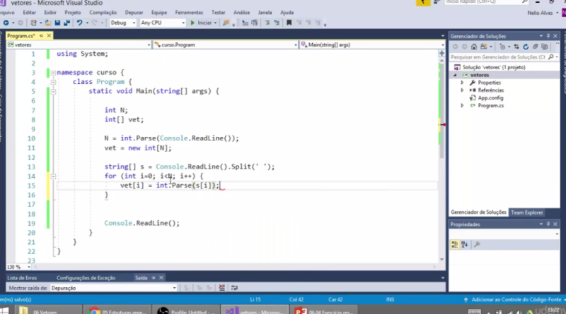C# Lógica de Programação e Algoritmos - Nelio Alves