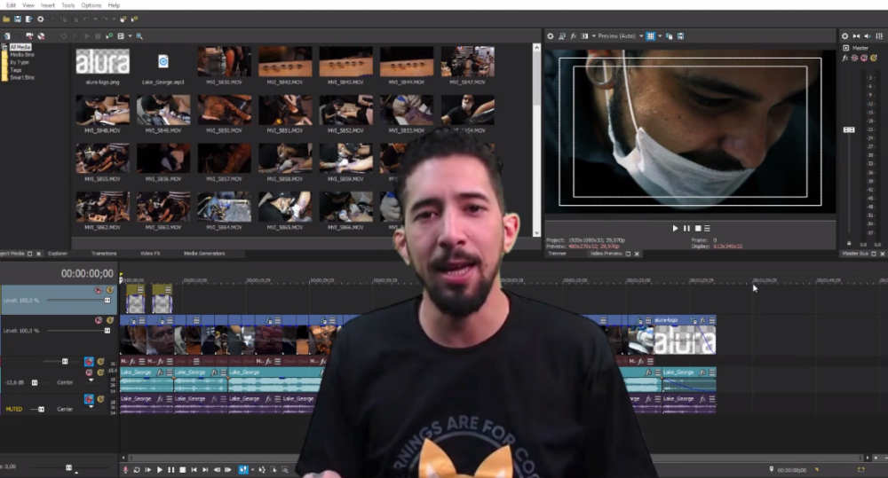 Vegas Introdução a Edição de vídeo - Alura