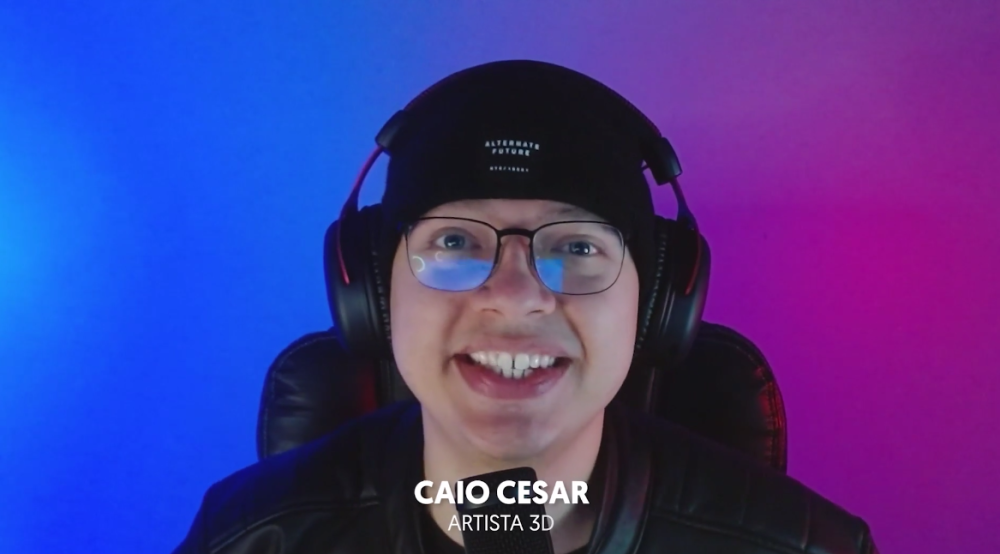 Modelagem no ZBrush Impressão 3D - Caio Cesar