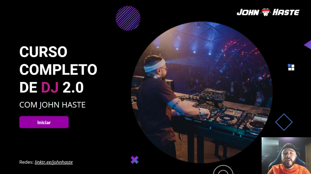 DJ Online do Zero aos Palcos – John Haste