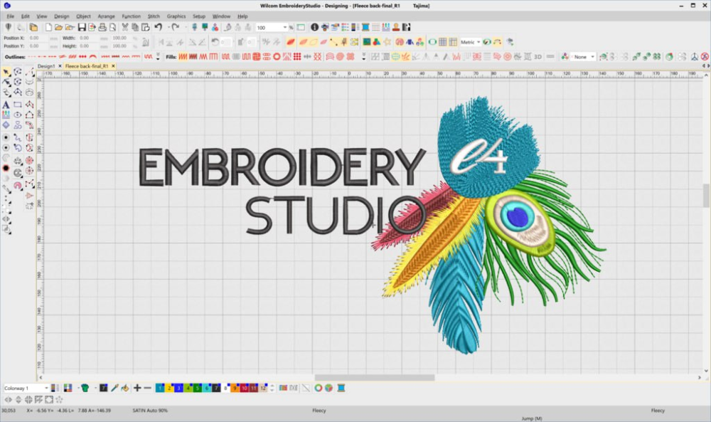Wilcom Embroidery Studio 4.2 - Allan David